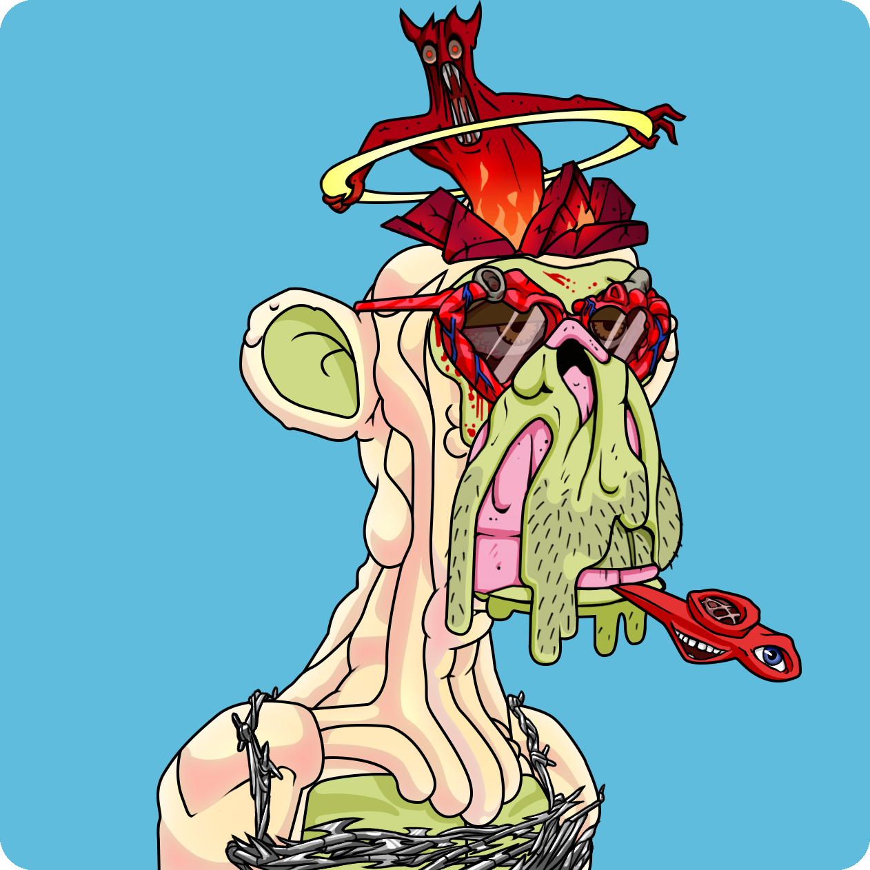 Yuga Labs - Mutant Ape Yacht Club - NFT # 8950