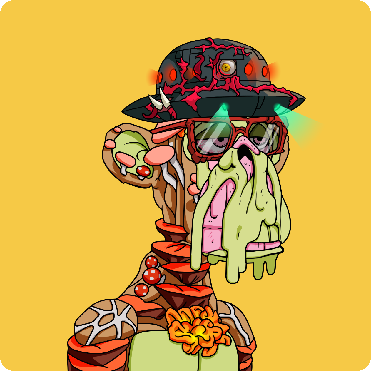 Yuga Labs - Mutant Ape Yacht Club - NFT # 1551