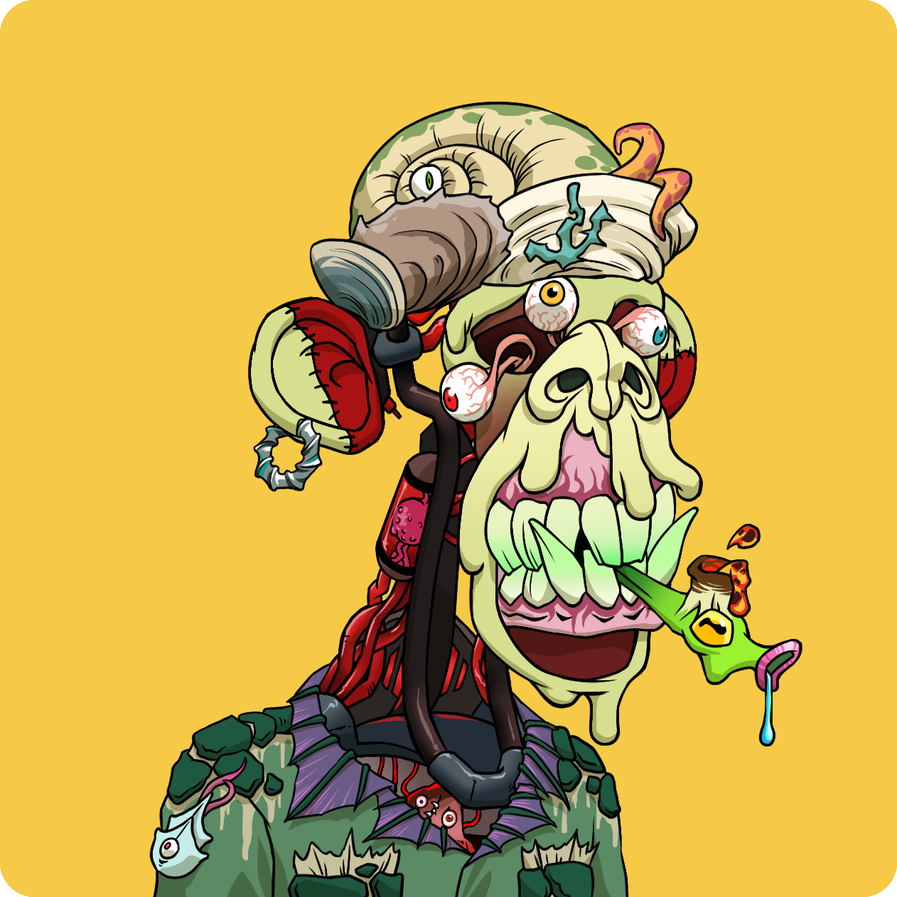 Yuga Labs - Mutant Ape Yacht Club - NFT # 7519