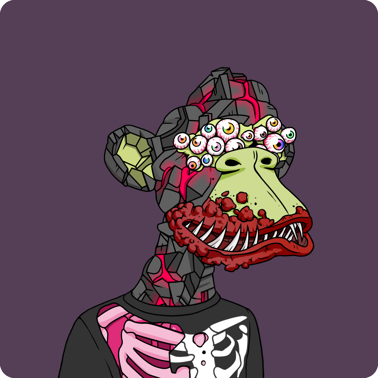 Yuga Labs - Mutant Ape Yacht Club - NFT # 2338