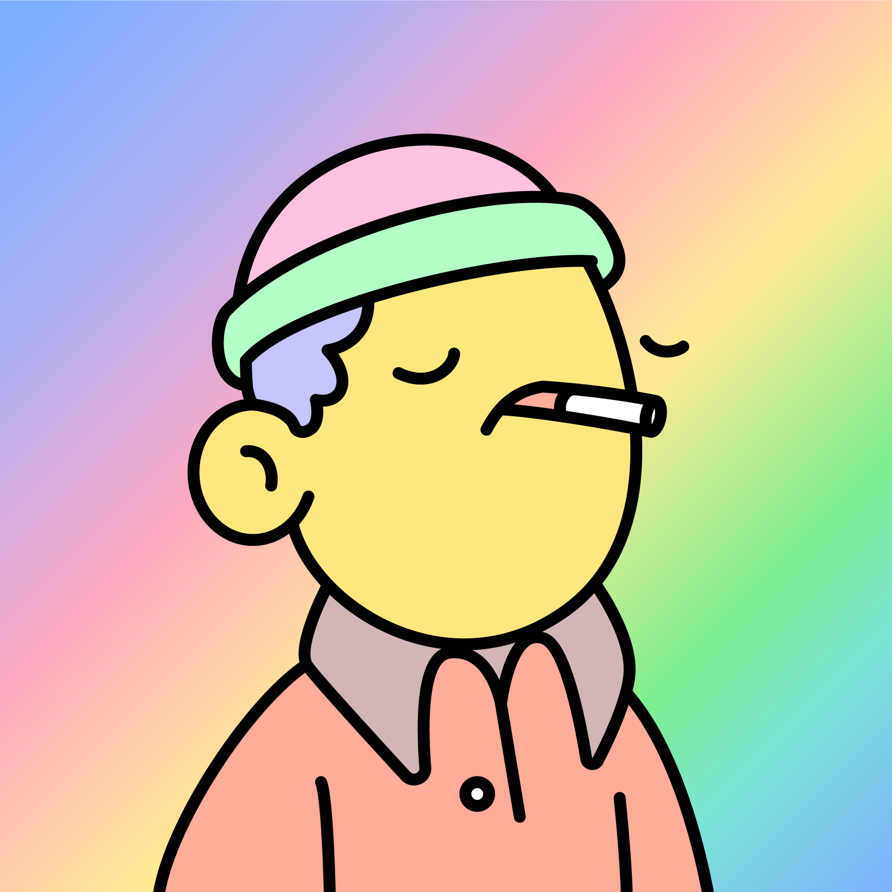 The Doodles Founders - Doodles - Doodle #8640 - NFT # 8640