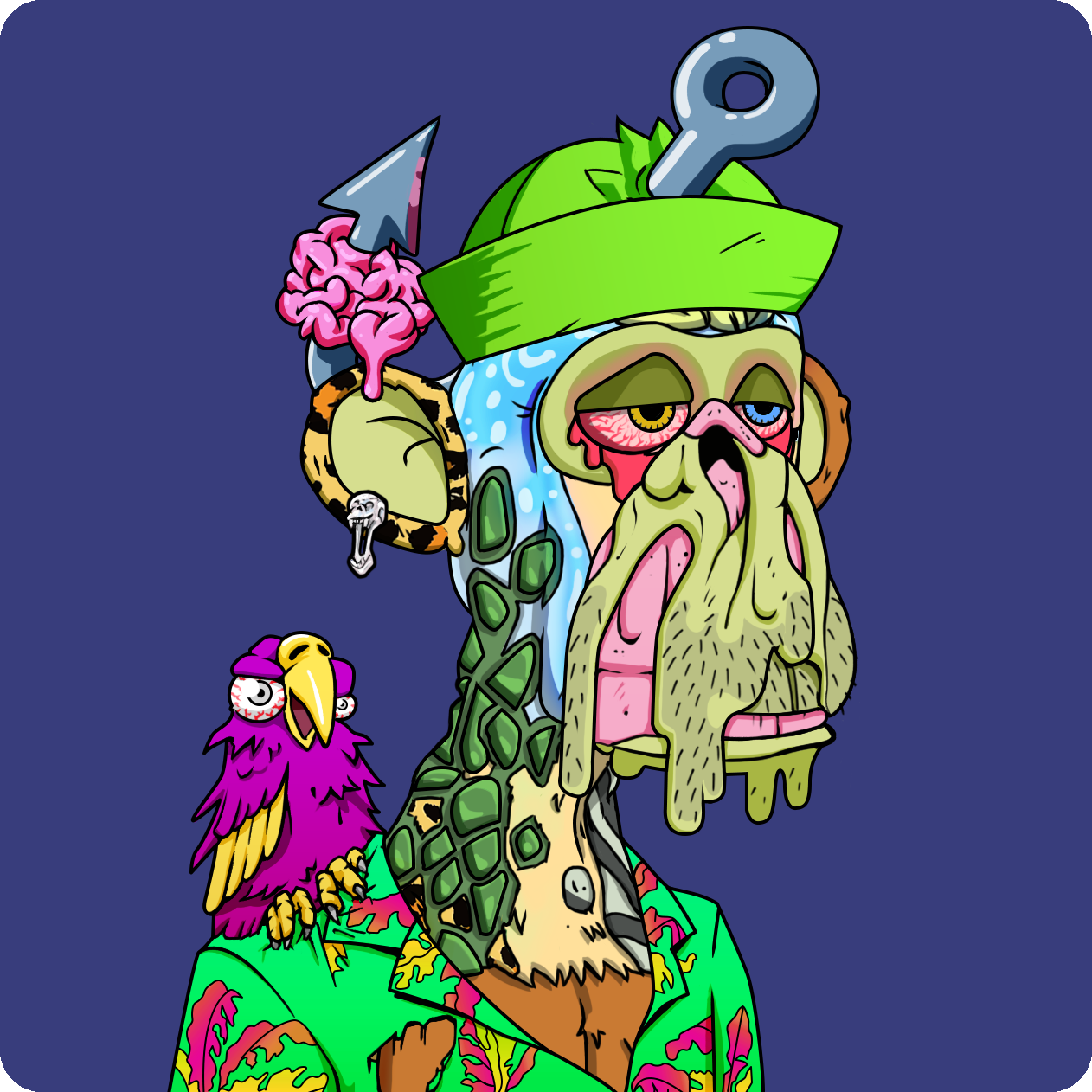 Yuga Labs - Mutant Ape Yacht Club - NFT # 15700