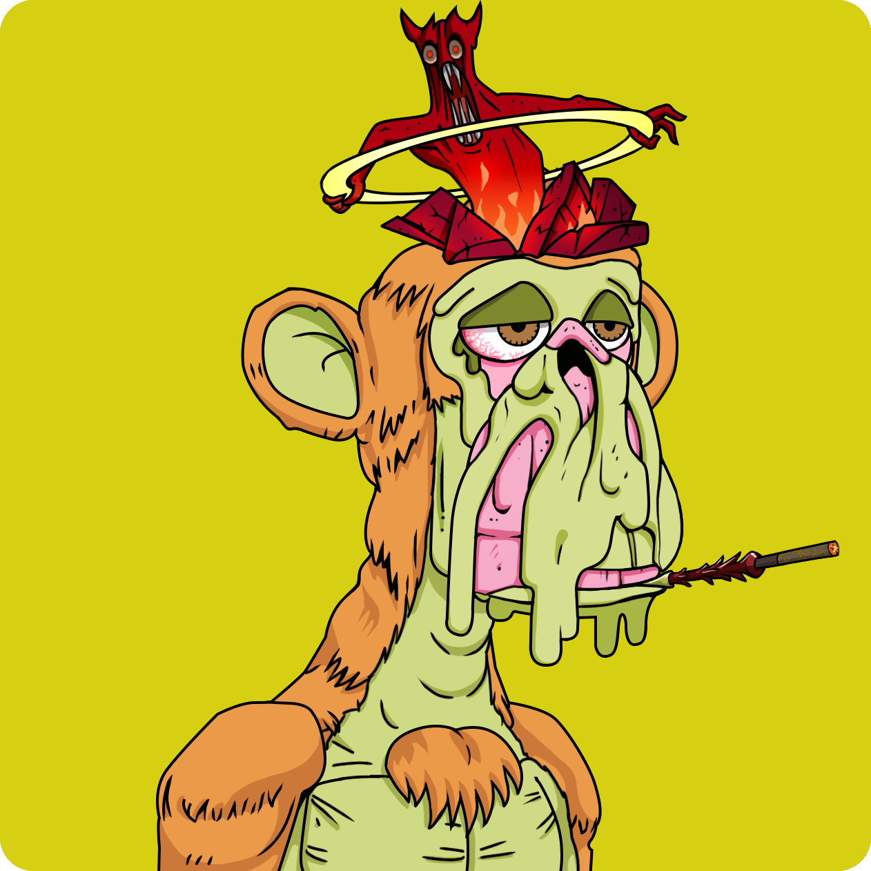 Yuga Labs - Mutant Ape Yacht Club - NFT # 13742