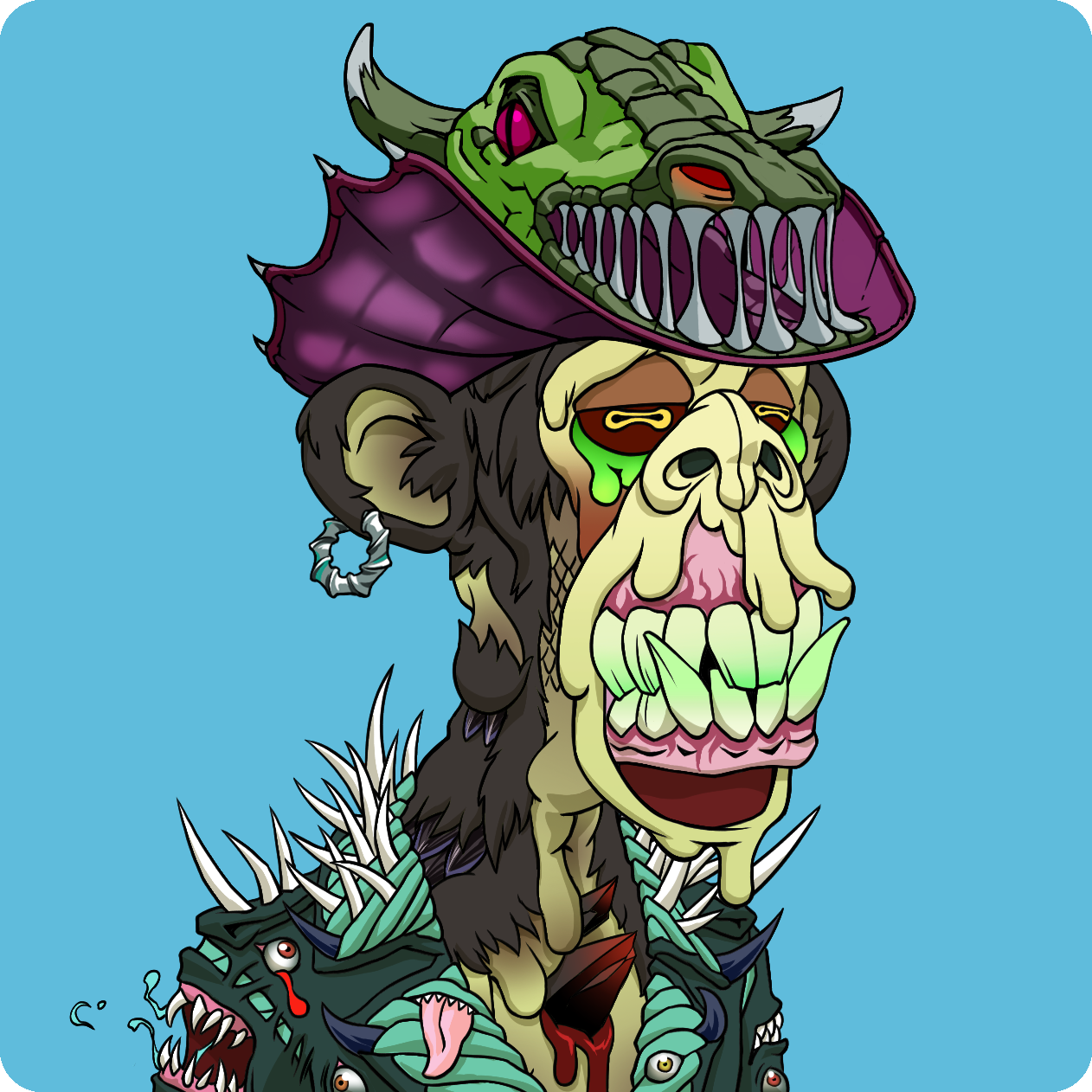 Yuga Labs - Mutant Ape Yacht Club - NFT # 5890