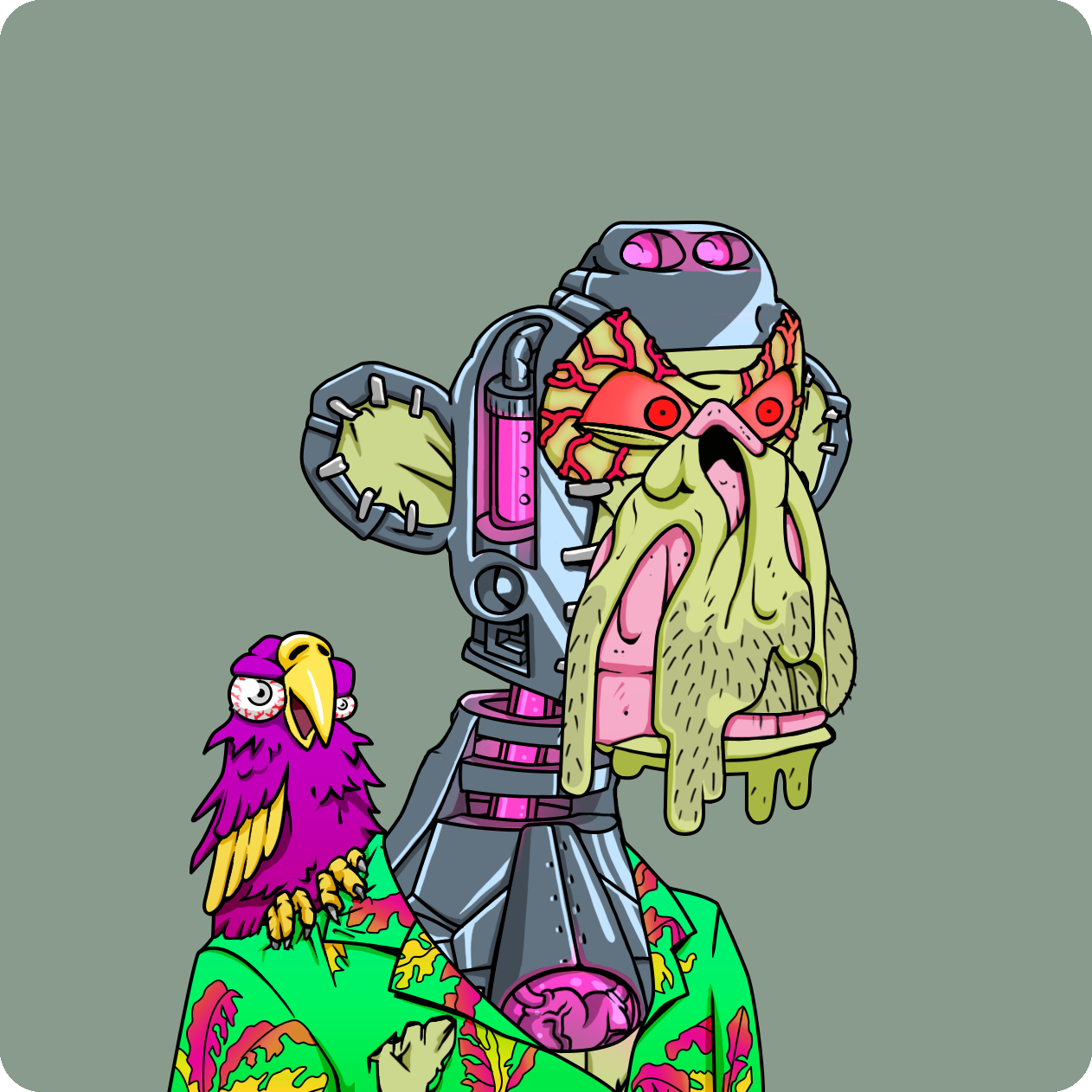 Yuga Labs - Mutant Ape Yacht Club - NFT # 22124