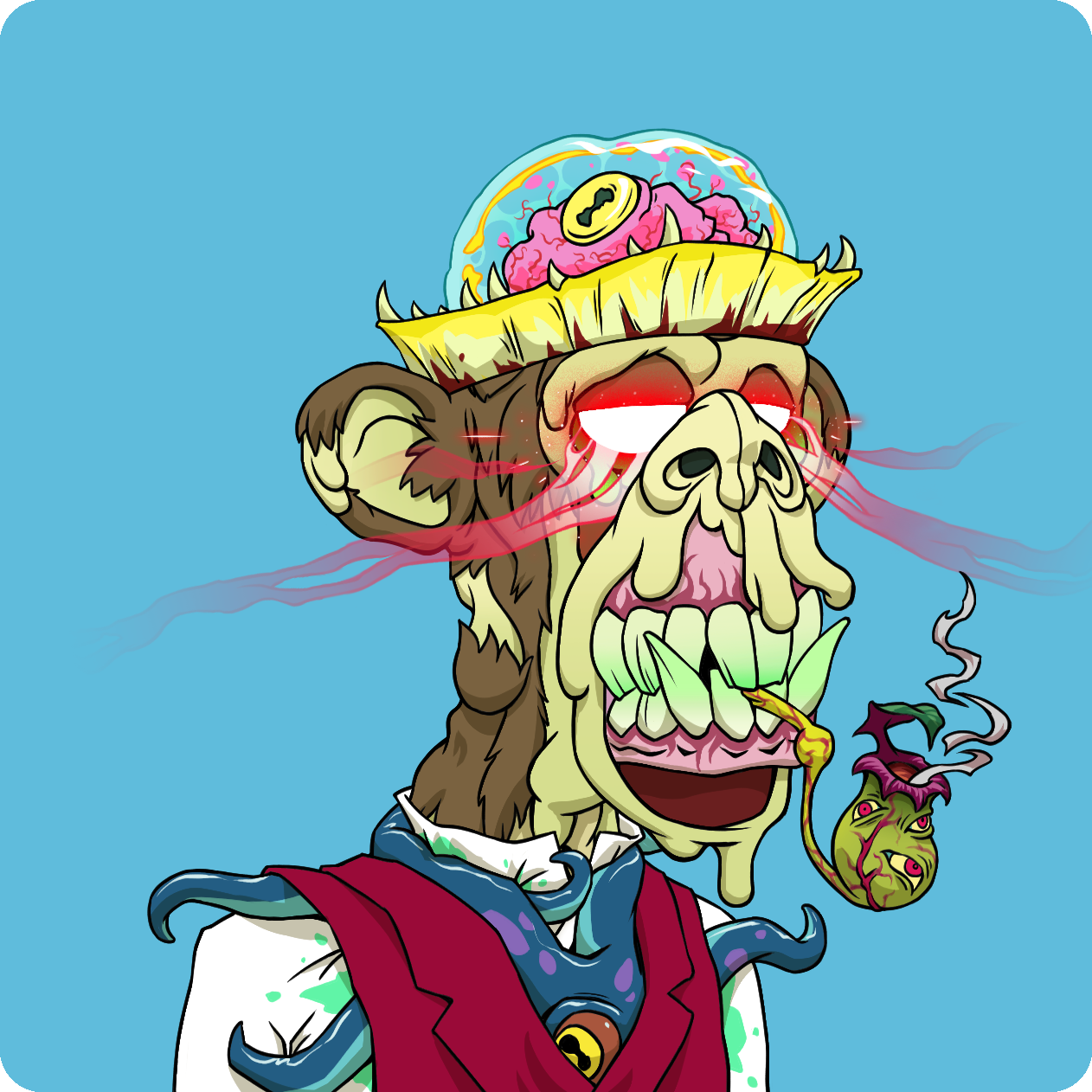 Yuga Labs - Mutant Ape Yacht Club - NFT # 2381