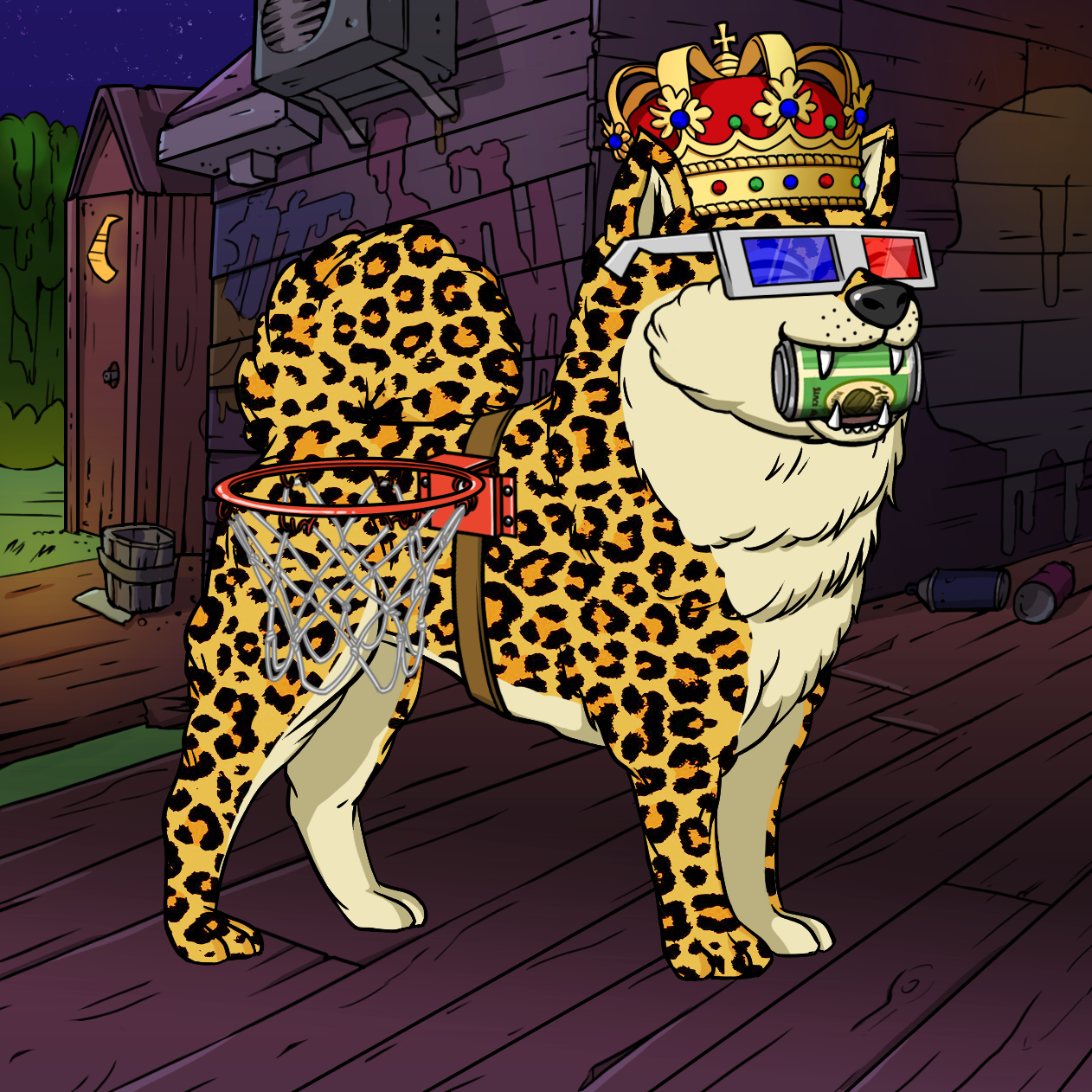 Yuga Labs - Bored Ape Kennel Club - NFT # 1744