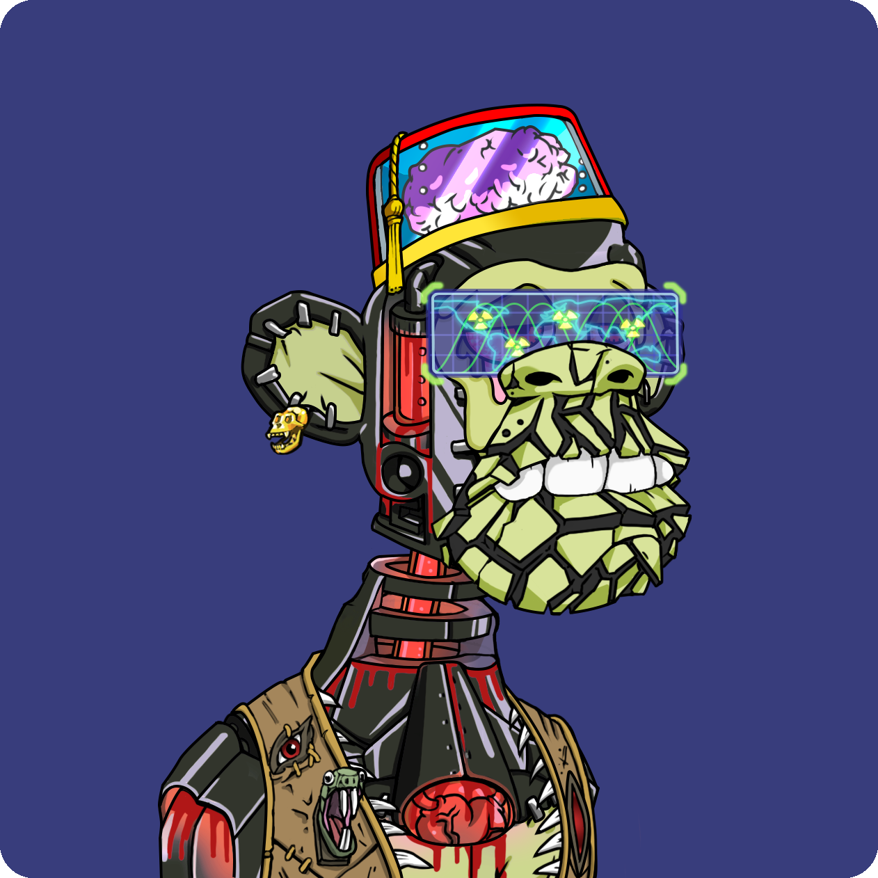 Yuga Labs - Mutant Ape Yacht Club - NFT # 3068