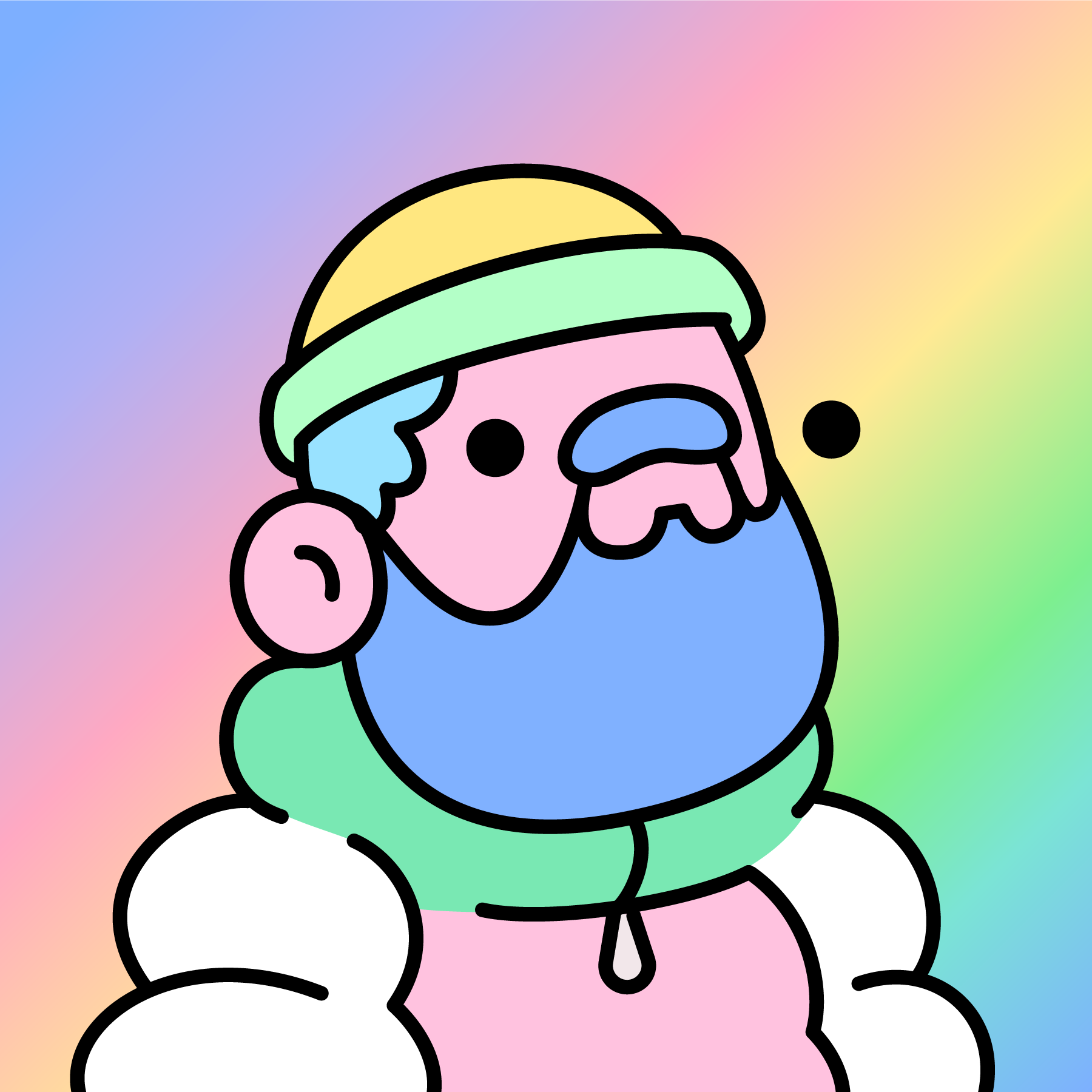 The Doodles Founders - Doodles - Doodle #8355 - NFT # 8355