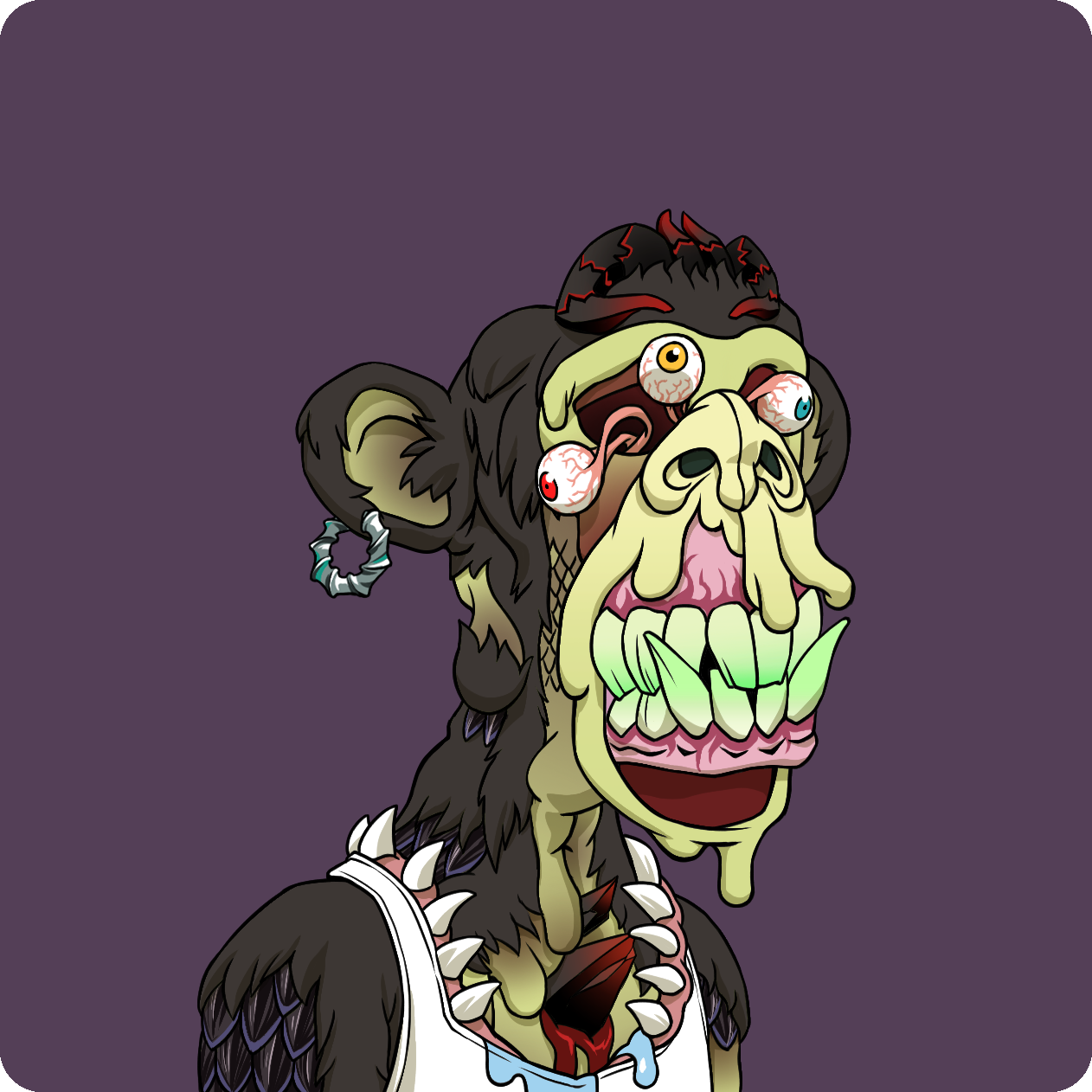 Yuga Labs - Mutant Ape Yacht Club - NFT # 17859