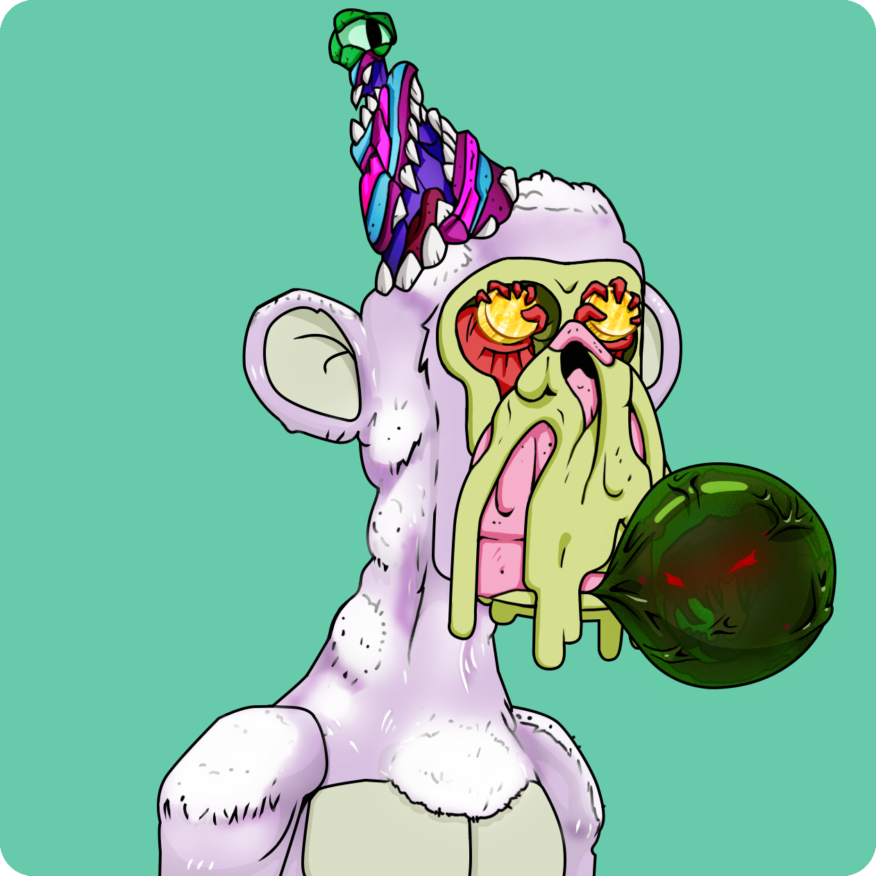 Yuga Labs - Mutant Ape Yacht Club - NFT # 22764