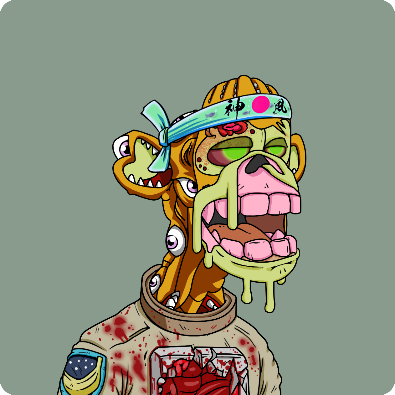 Yuga Labs - Mutant Ape Yacht Club - NFT # 9075