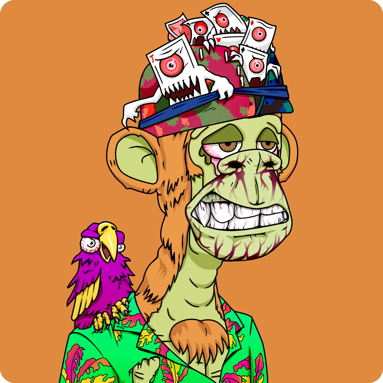 Yuga Labs - Mutant Ape Yacht Club - NFT # 6043