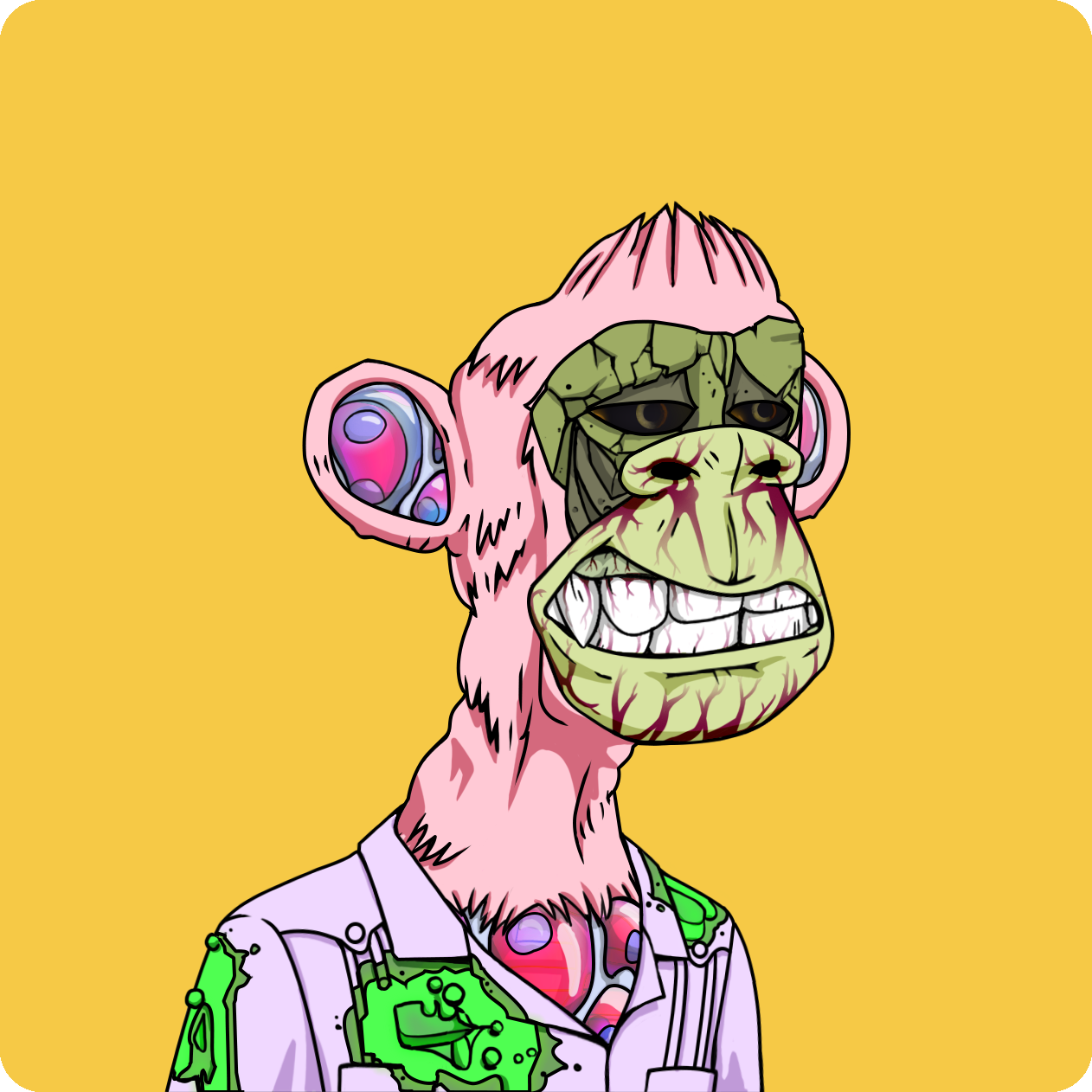 Yuga Labs - Mutant Ape Yacht Club - NFT # 2674