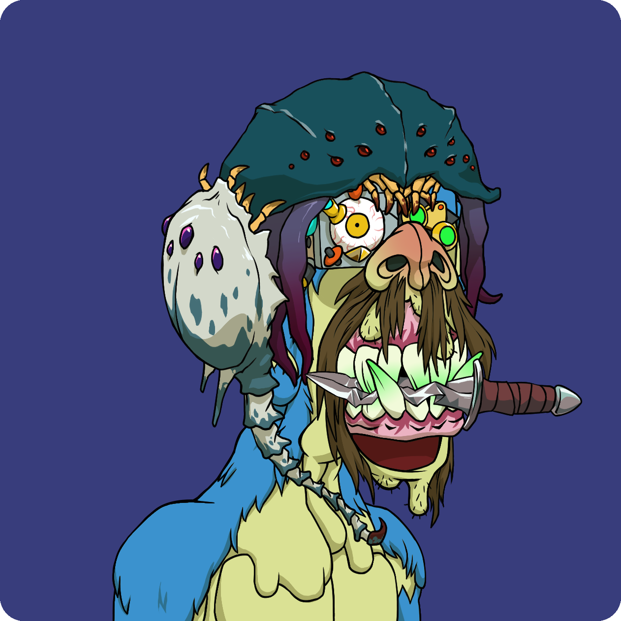 Yuga Labs - Mutant Ape Yacht Club - NFT # 17219