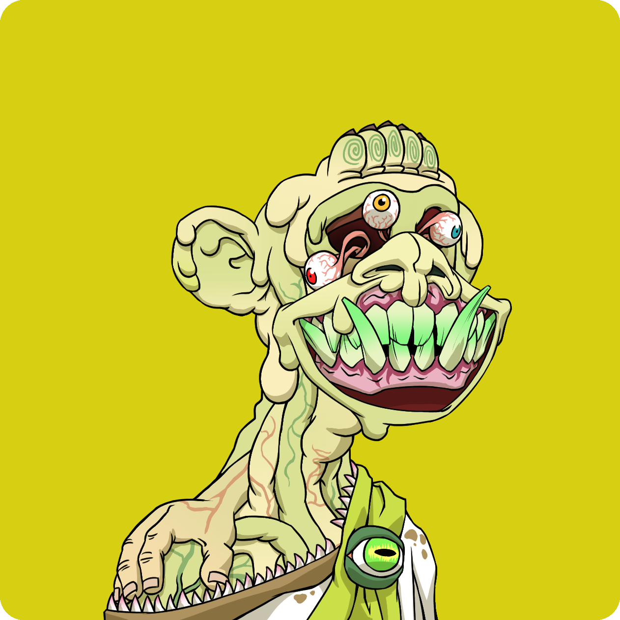 Yuga Labs - Mutant Ape Yacht Club - NFT # 2616