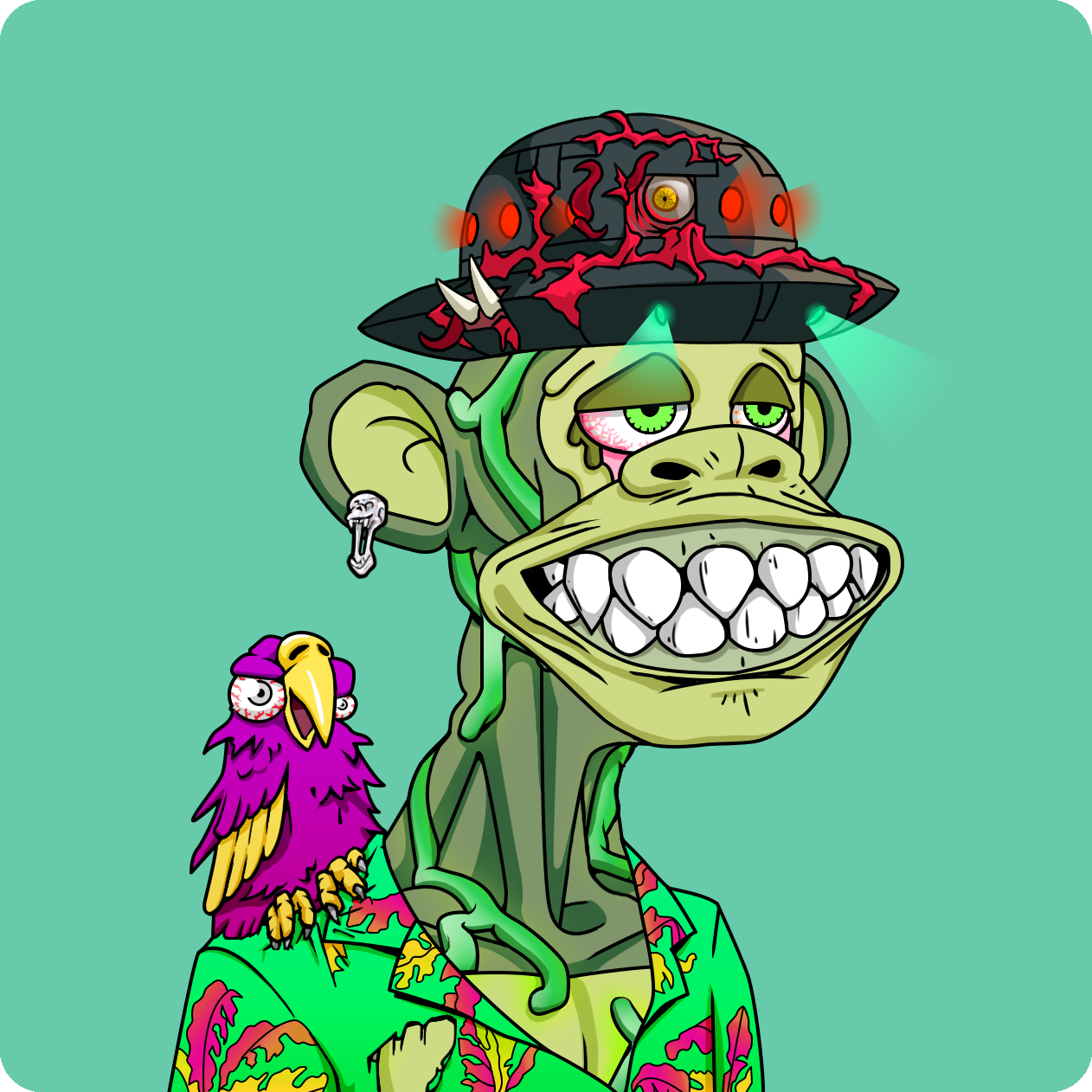 Yuga Labs - Mutant Ape Yacht Club - NFT # 16480