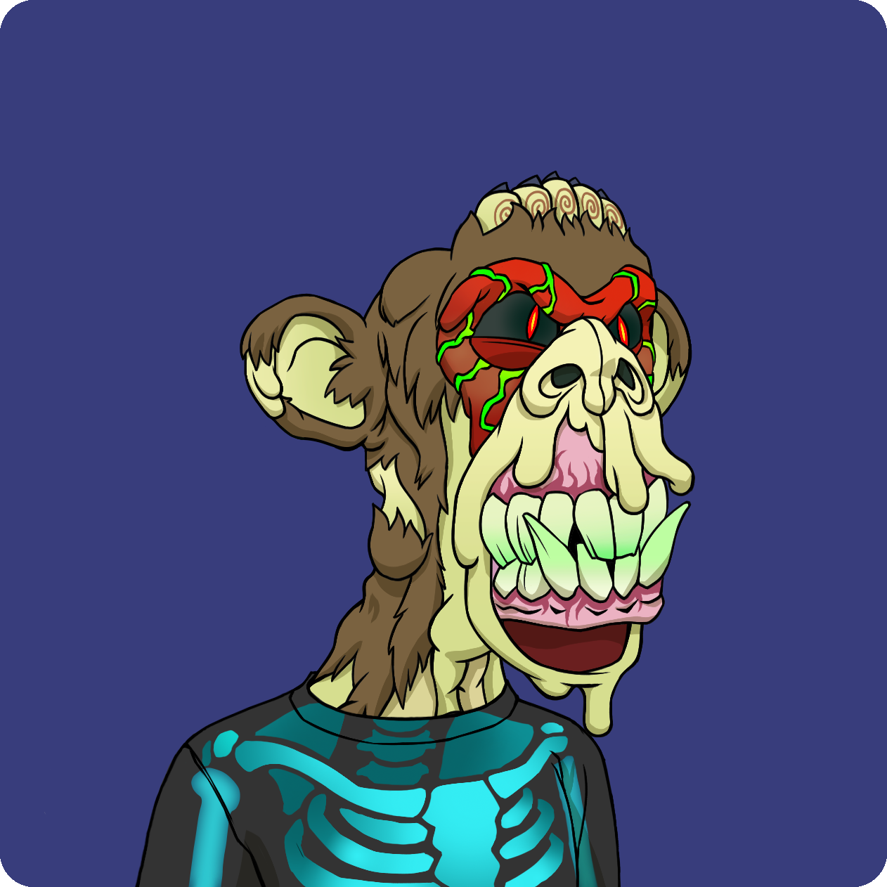 Yuga Labs - Mutant Ape Yacht Club - NFT # 6099