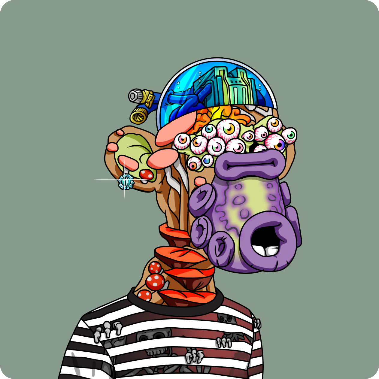 Yuga Labs - Mutant Ape Yacht Club - NFT # 8175