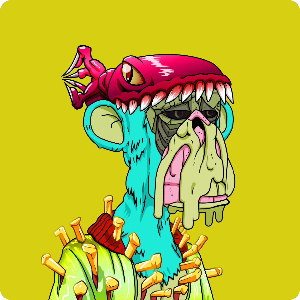 Yuga Labs - Mutant Ape Yacht Club - NFT # 1766