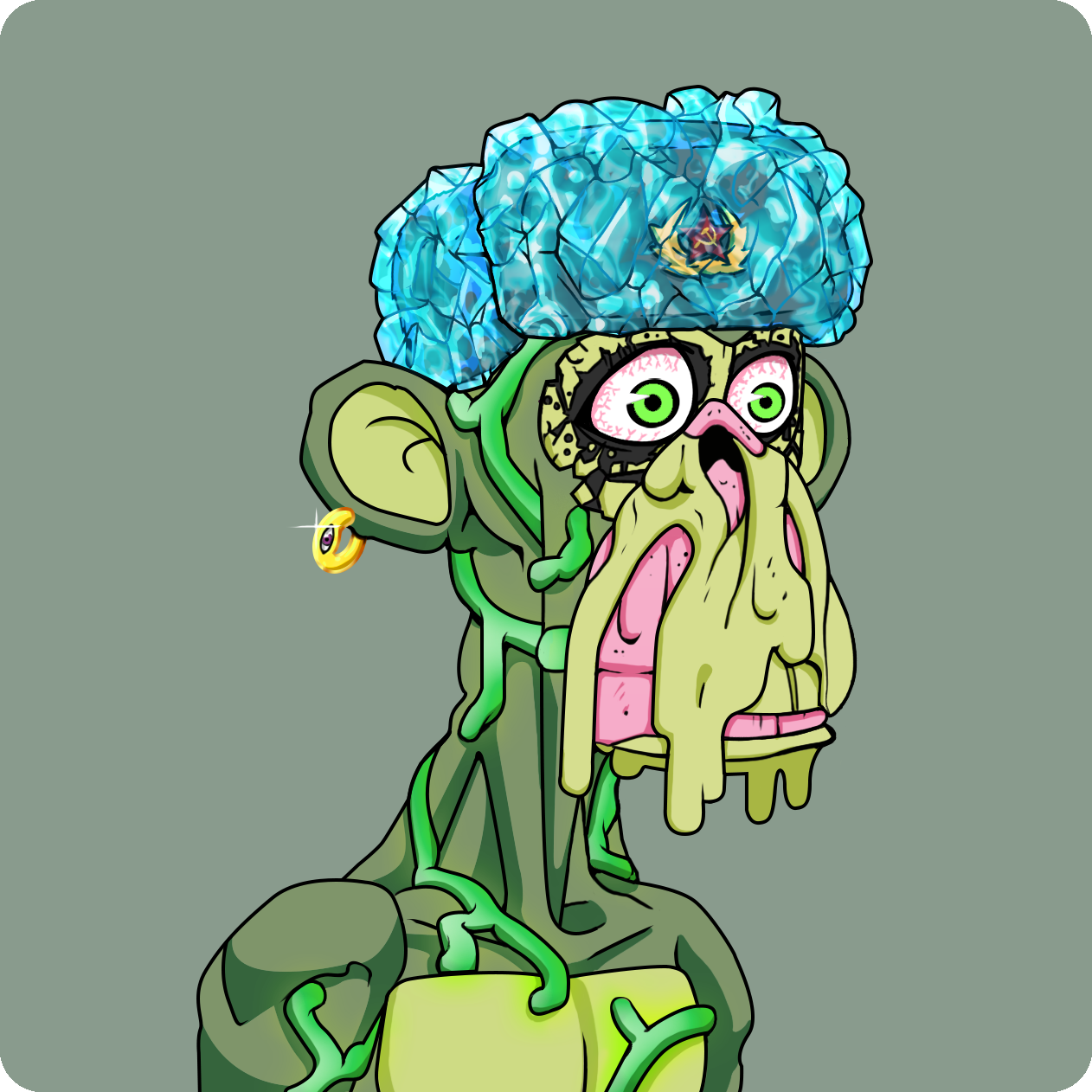 Yuga Labs - Mutant Ape Yacht Club - NFT # 9852