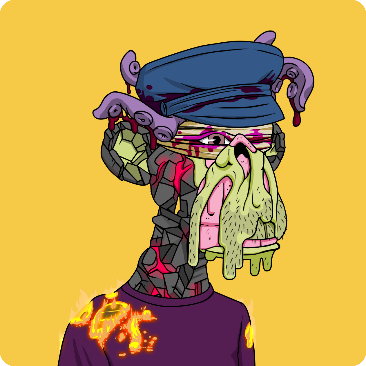 Yuga Labs - Mutant Ape Yacht Club - NFT # 4882