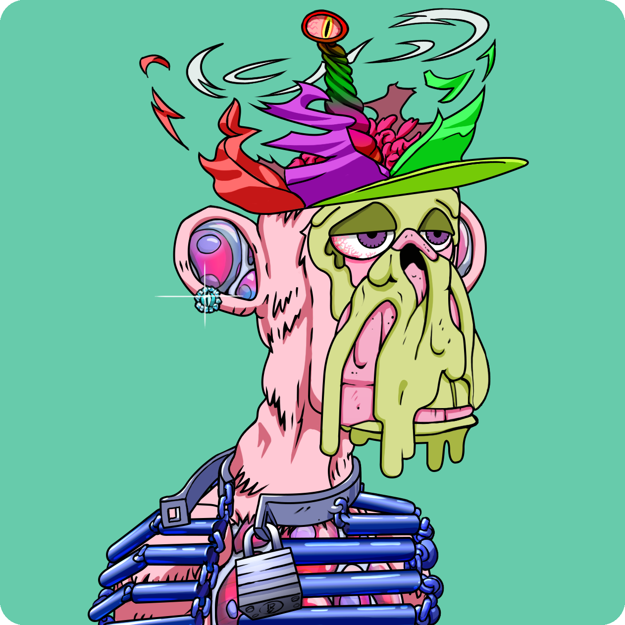 Yuga Labs - Mutant Ape Yacht Club - NFT # 8881