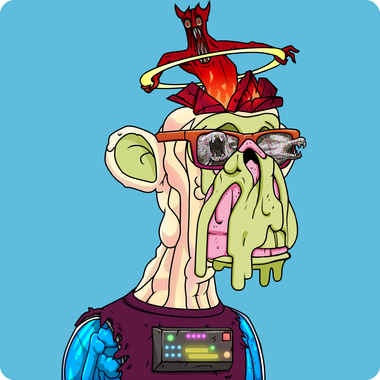 Yuga Labs - Mutant Ape Yacht Club - NFT # 625