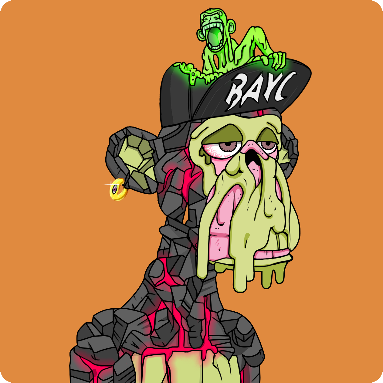 Yuga Labs - Mutant Ape Yacht Club - NFT # 8854