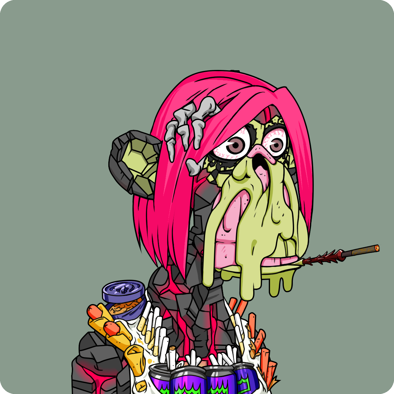 Yuga Labs - Mutant Ape Yacht Club - NFT # 8443