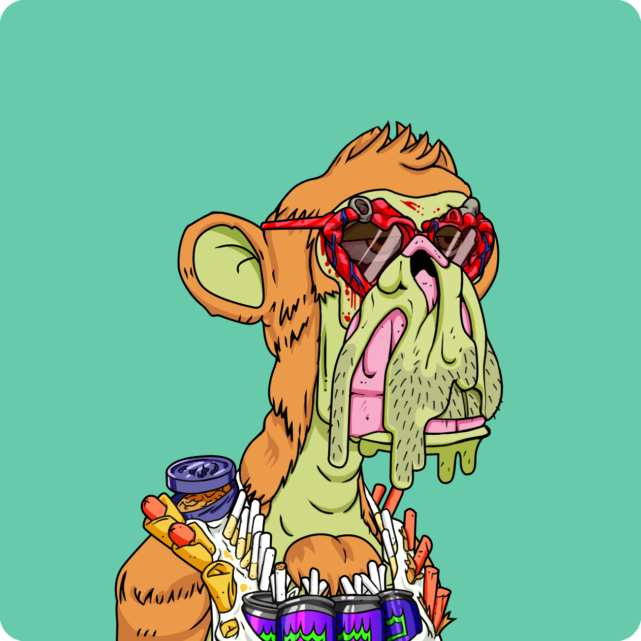 Yuga Labs - Mutant Ape Yacht Club - NFT # 22680