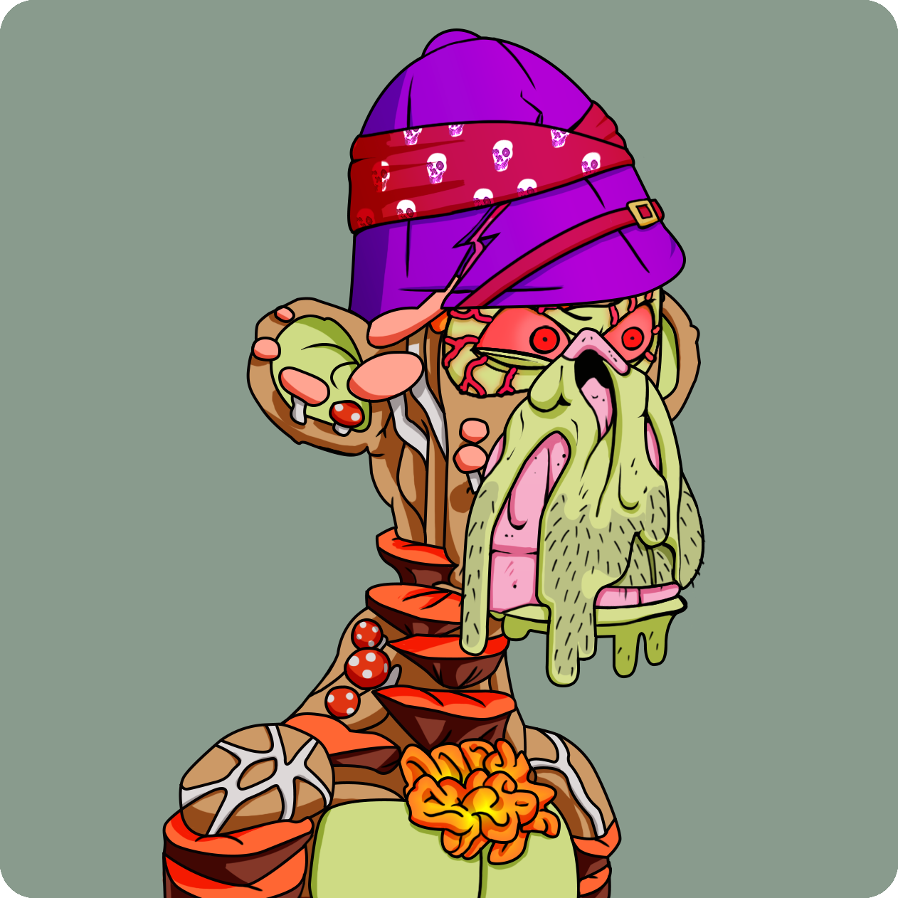 Yuga Labs - Mutant Ape Yacht Club - NFT # 19168