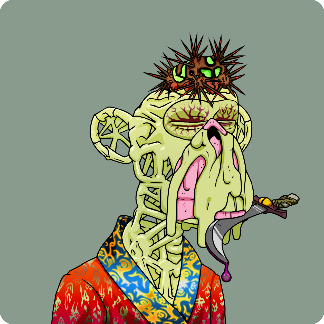 Yuga Labs - Mutant Ape Yacht Club - NFT # 21374