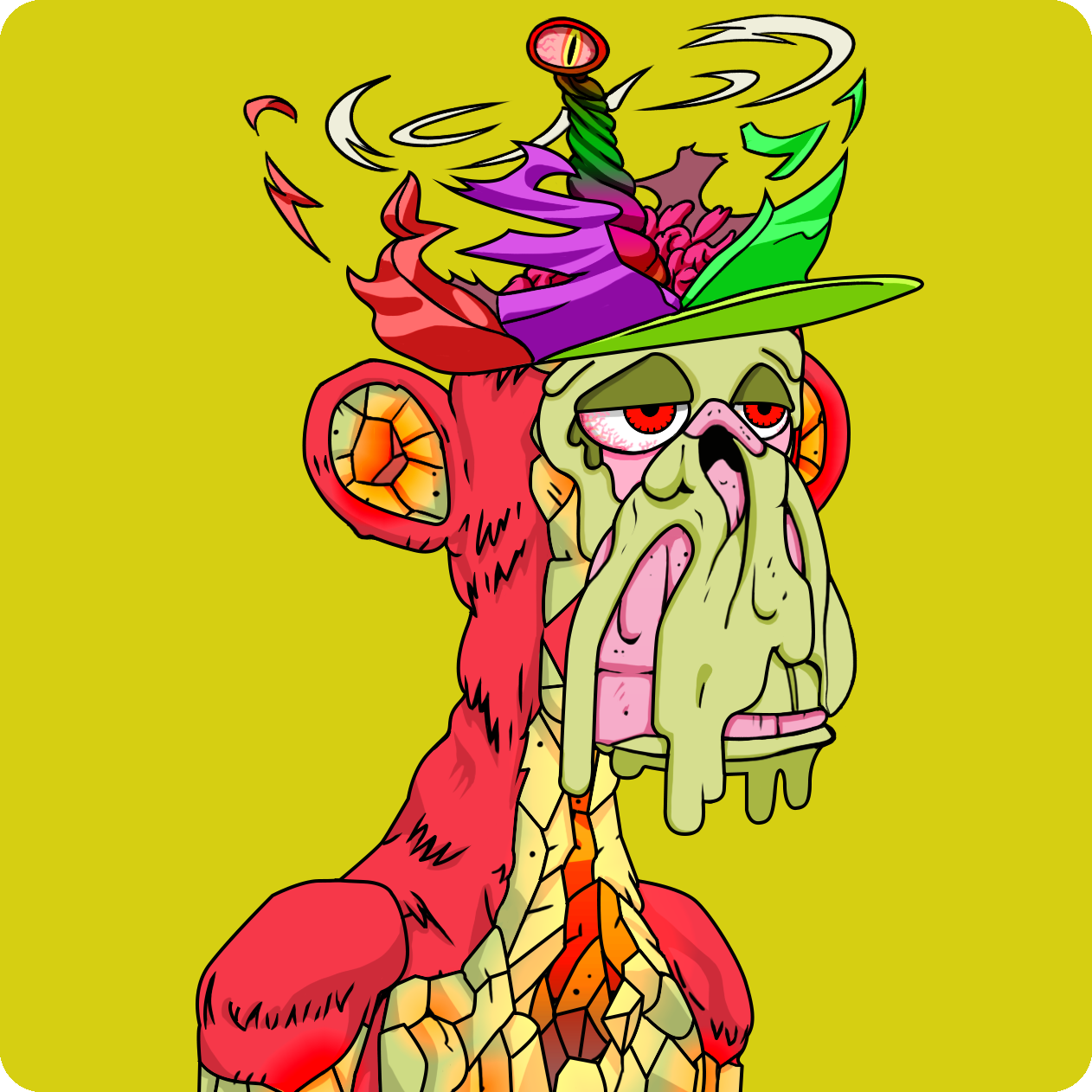 Yuga Labs - Mutant Ape Yacht Club - NFT # 1002