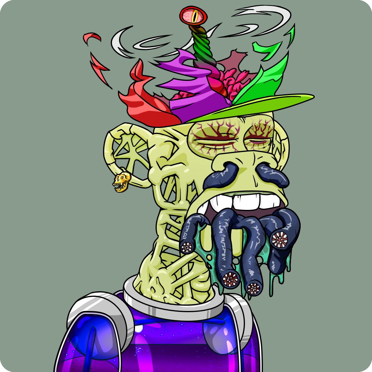 Yuga Labs - Mutant Ape Yacht Club - NFT # 9709