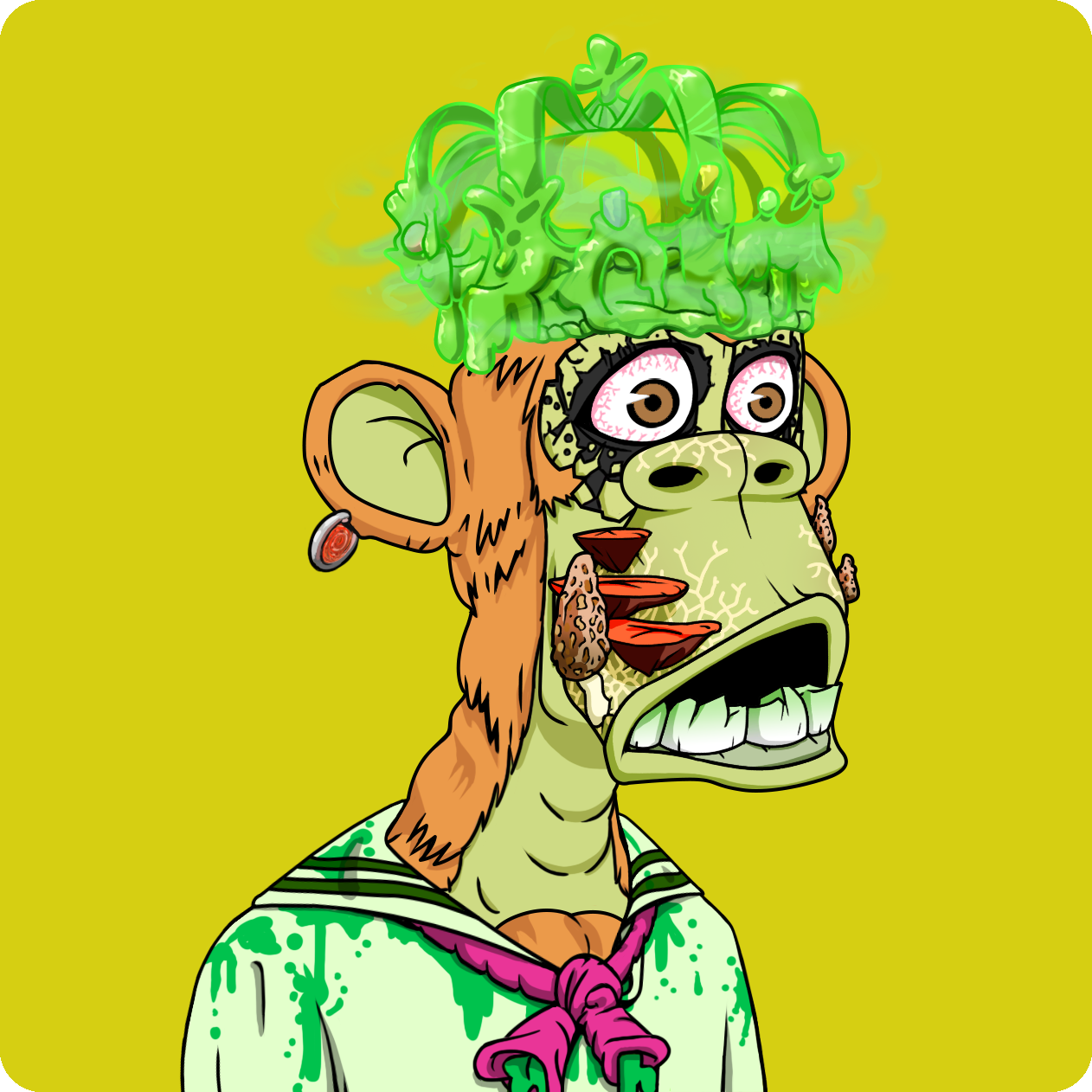 Yuga Labs - Mutant Ape Yacht Club - NFT # 21854