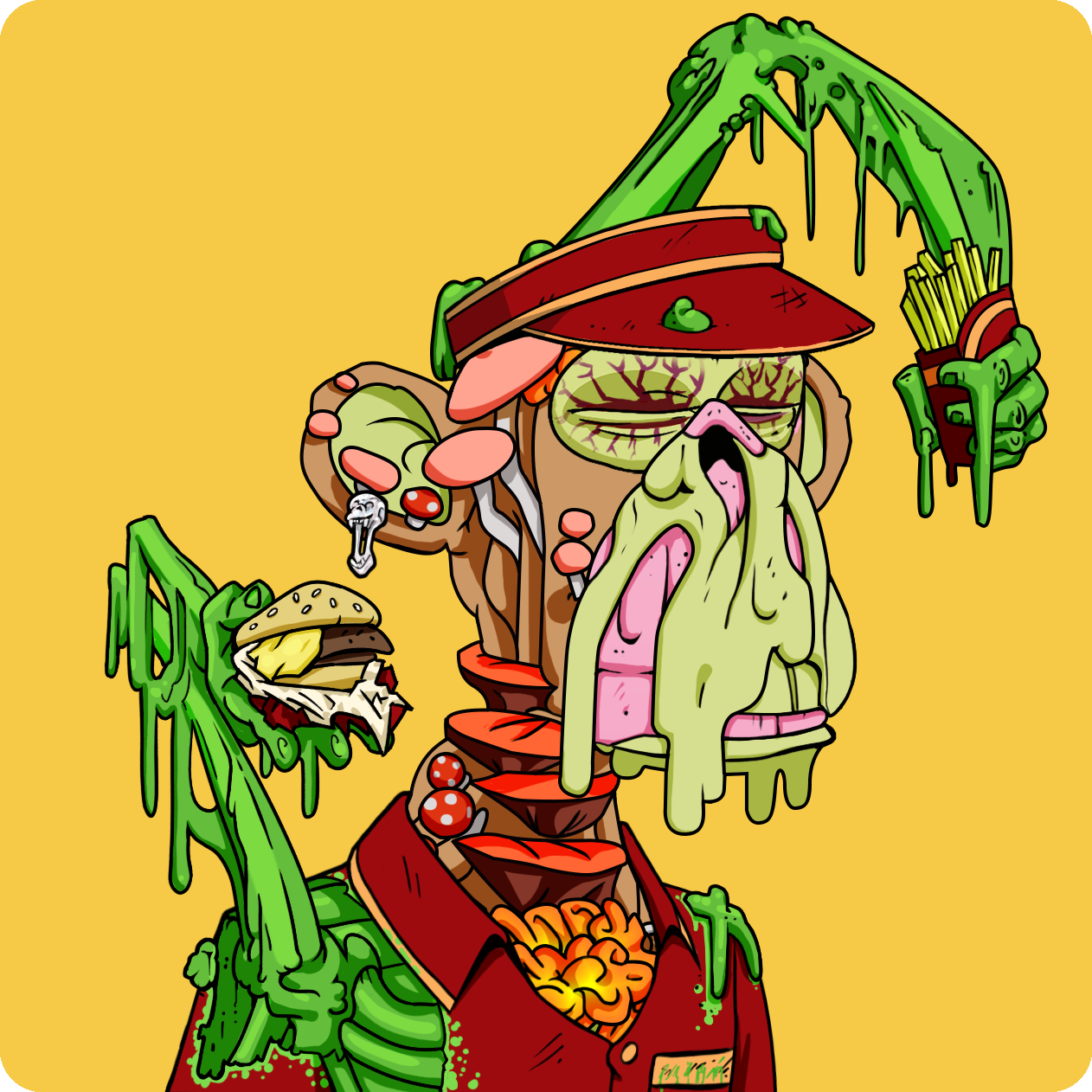 Yuga Labs - Mutant Ape Yacht Club - NFT # 19462