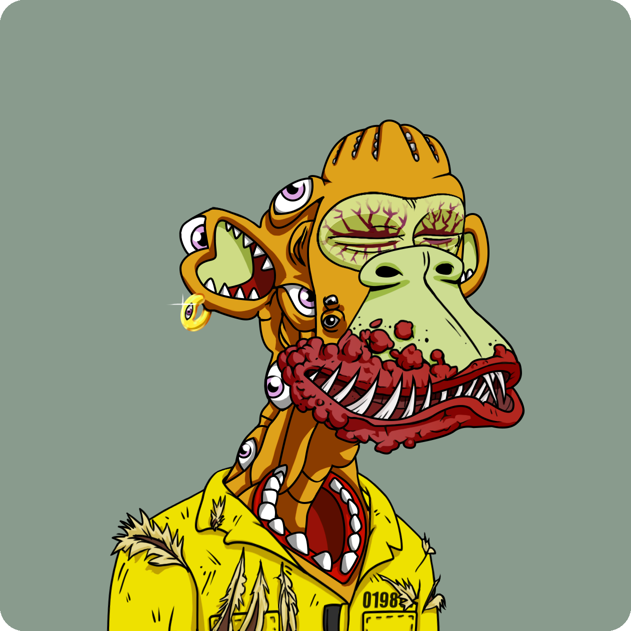 Yuga Labs - Mutant Ape Yacht Club - NFT # 5622