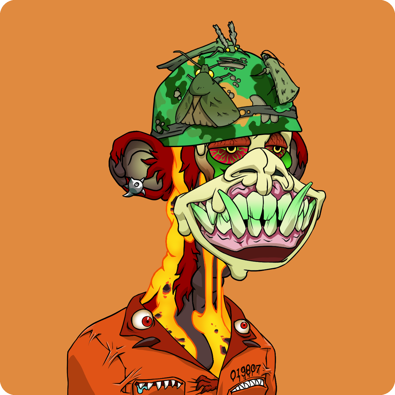 Yuga Labs - Mutant Ape Yacht Club - NFT # 19873