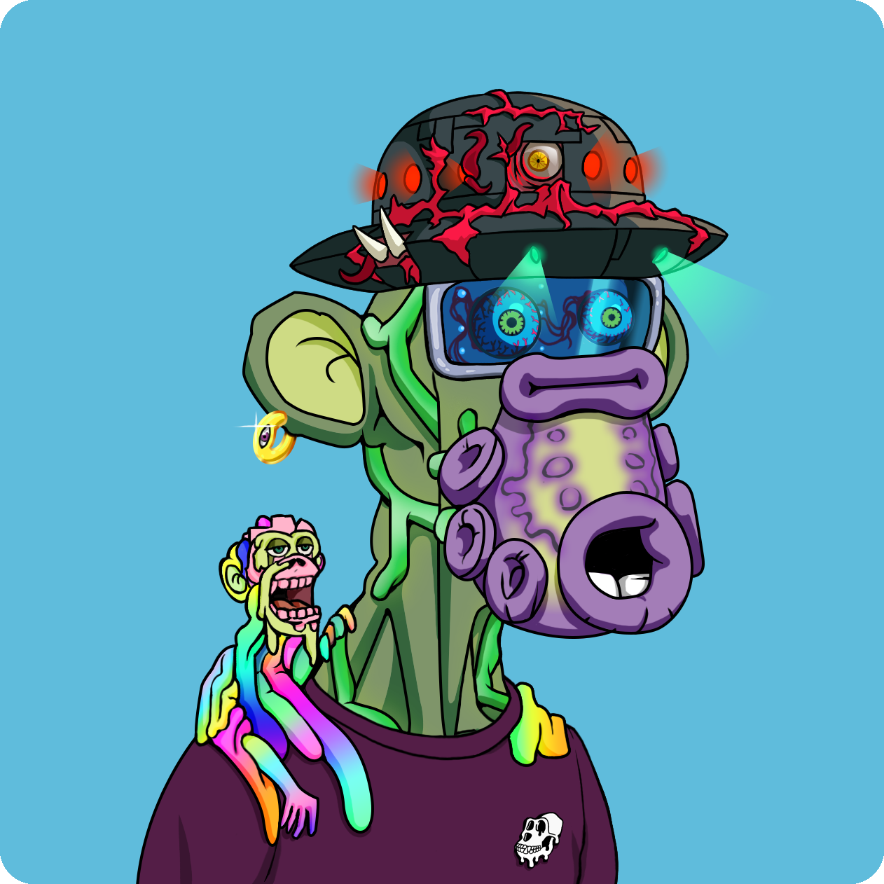 Yuga Labs - Mutant Ape Yacht Club - NFT # 17954