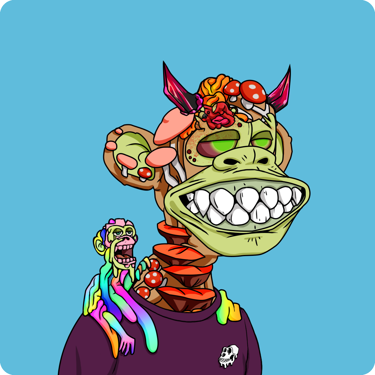 Yuga Labs - Mutant Ape Yacht Club - NFT # 15822