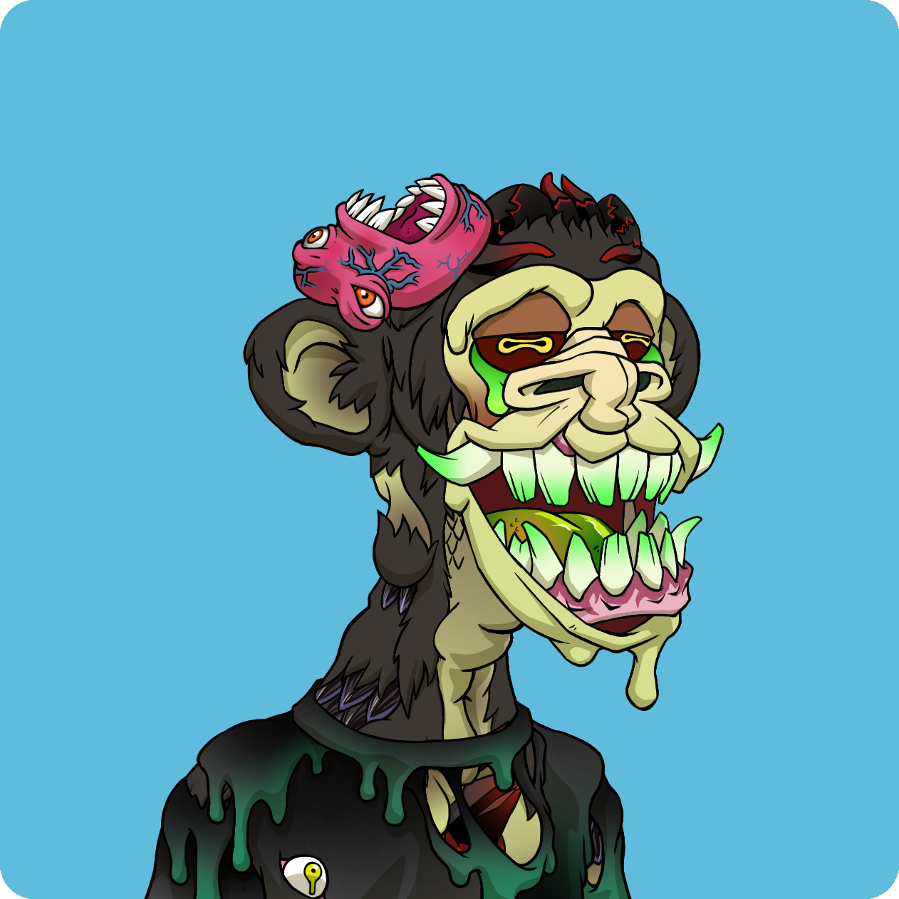 Yuga Labs - Mutant Ape Yacht Club - NFT # 9624