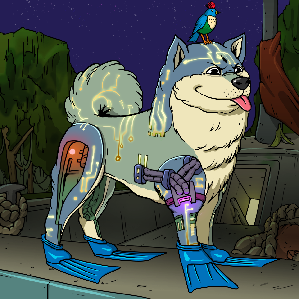 Yuga Labs - Bored Ape Kennel Club - NFT # 9206