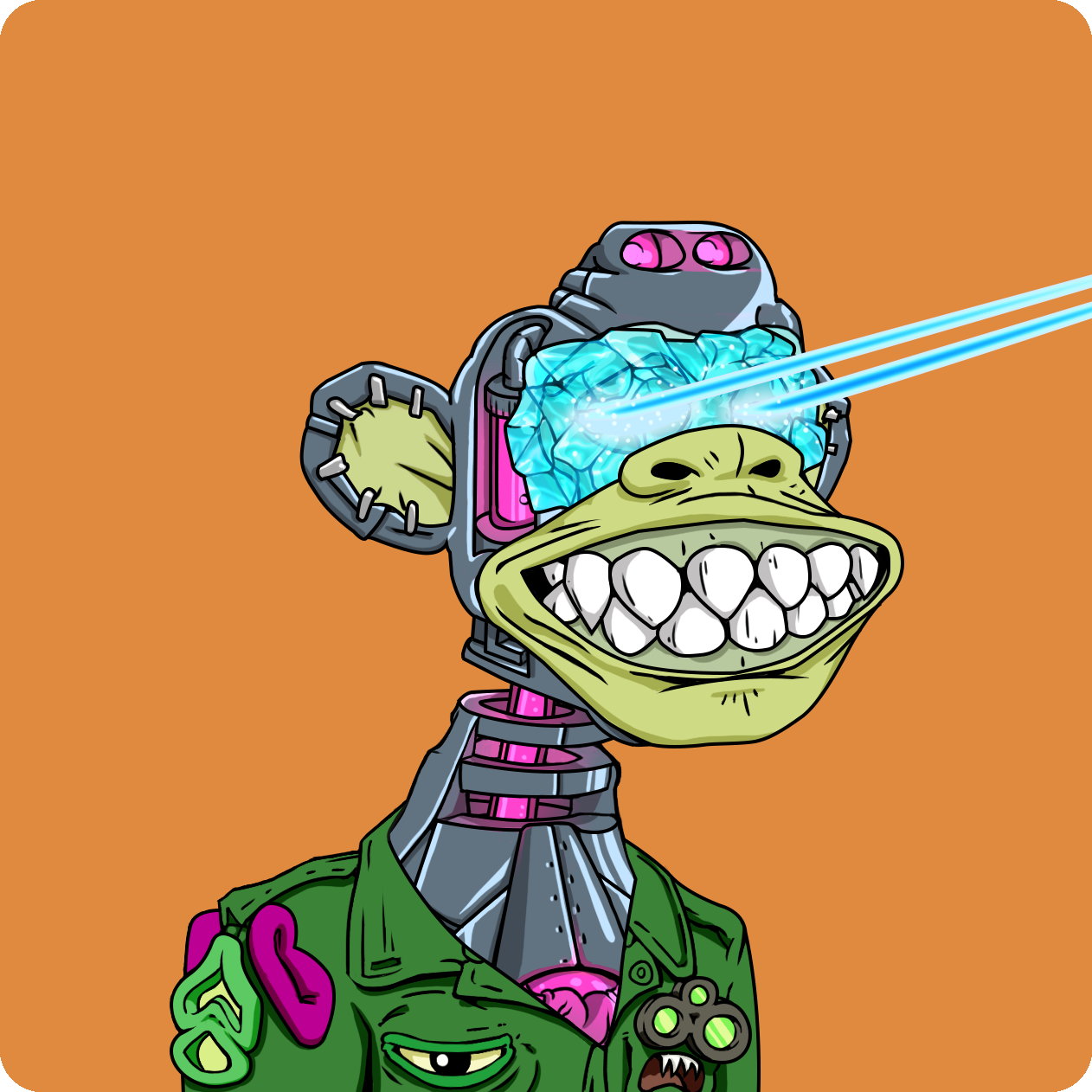 Yuga Labs - Mutant Ape Yacht Club - NFT # 10002