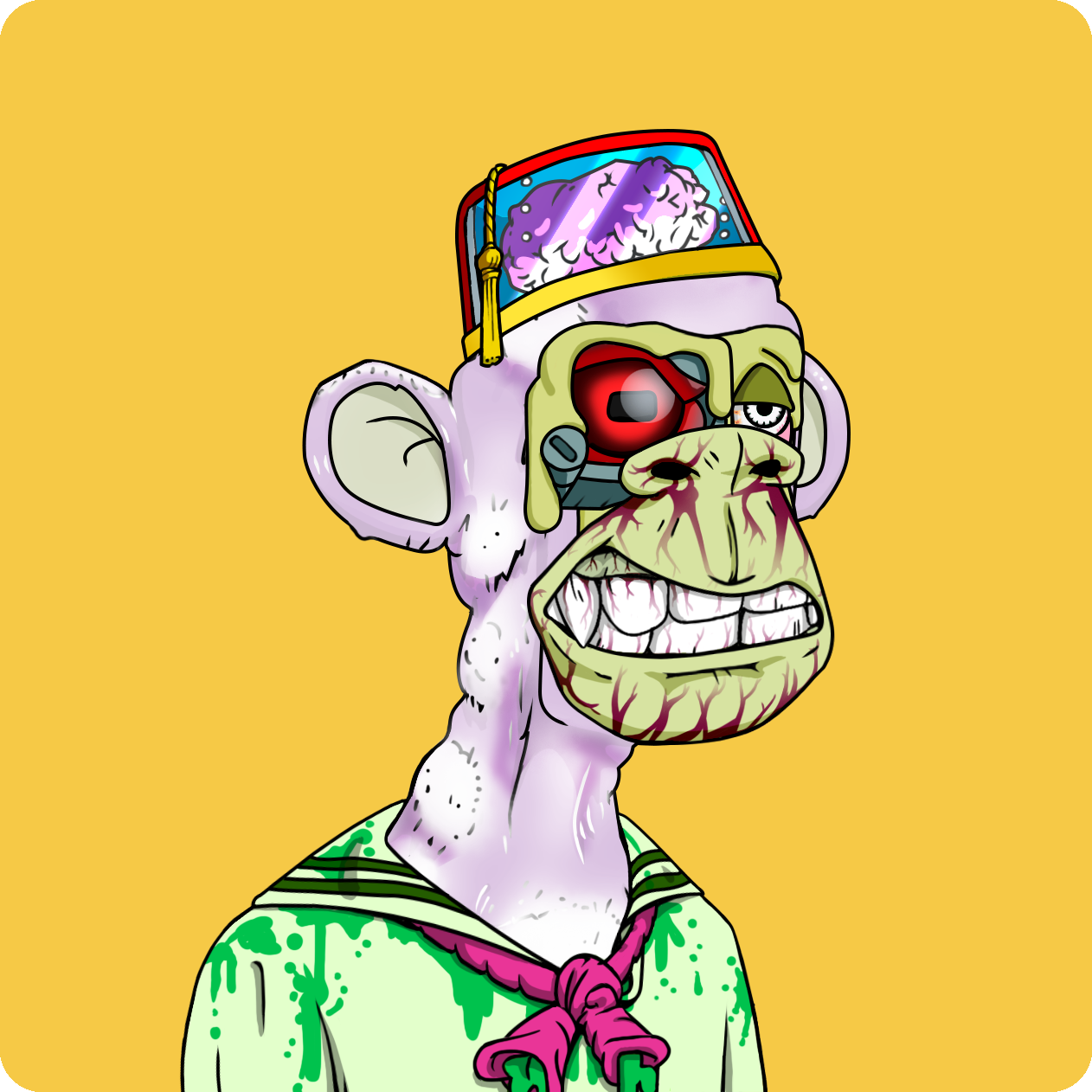 Yuga Labs - Mutant Ape Yacht Club - NFT # 5148