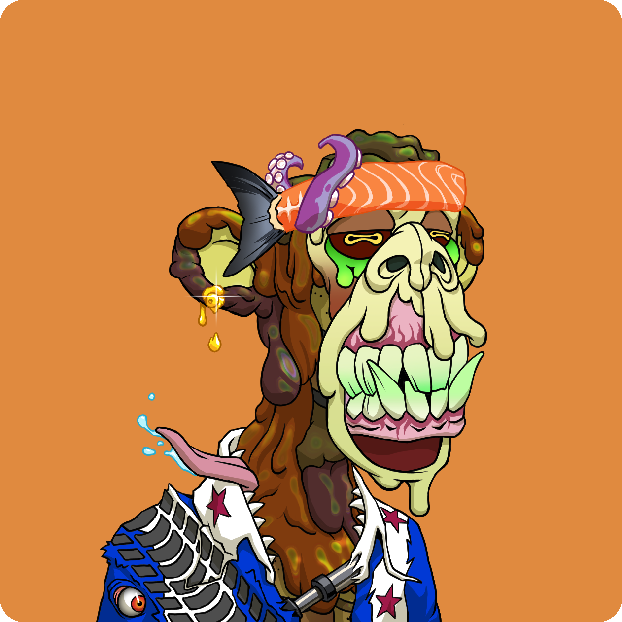 Yuga Labs - Mutant Ape Yacht Club - NFT # 488