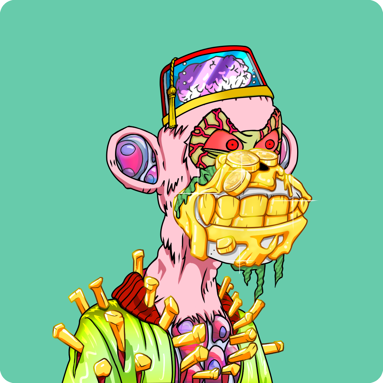 Yuga Labs - Mutant Ape Yacht Club - NFT # 17442