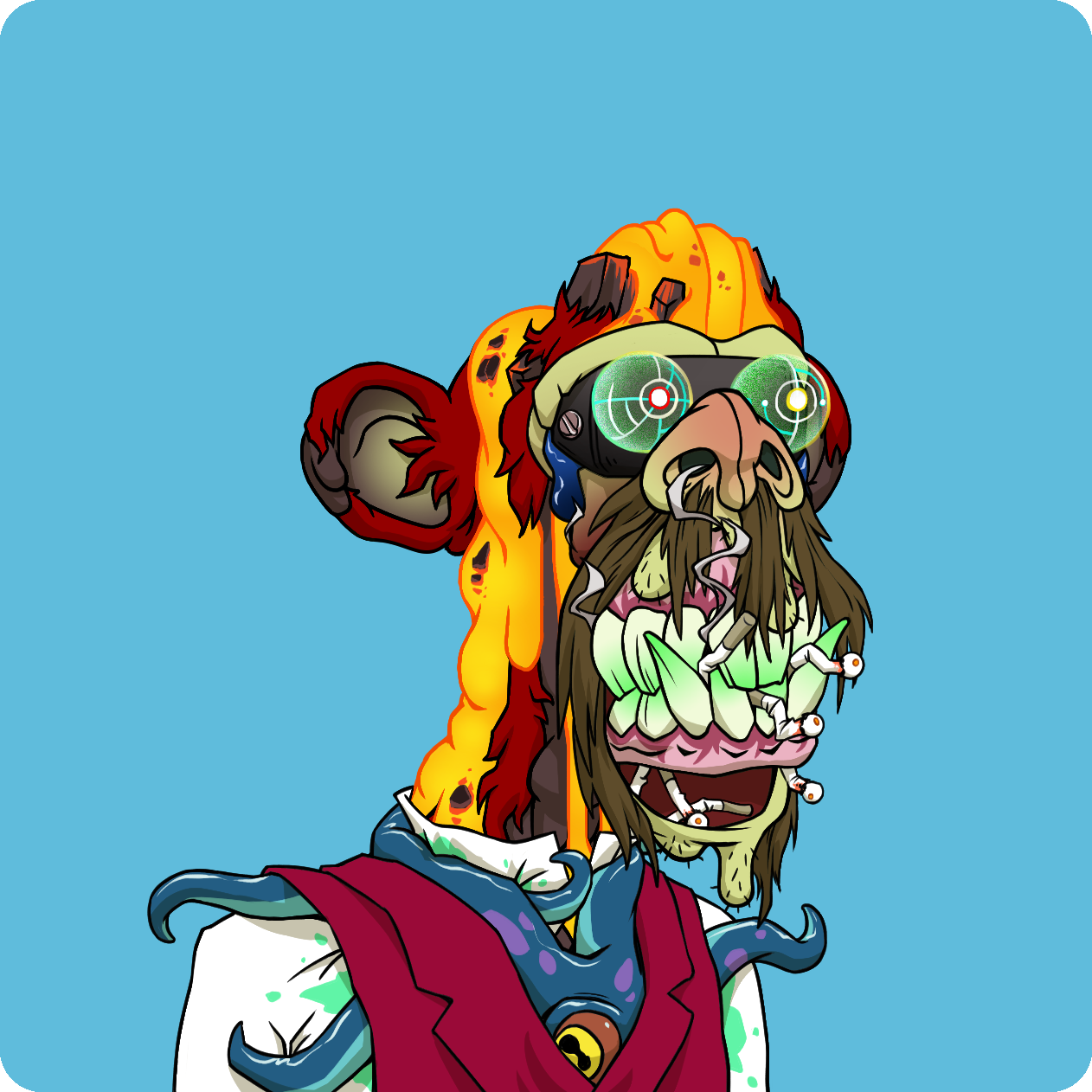 Yuga Labs - Mutant Ape Yacht Club - NFT # 8400