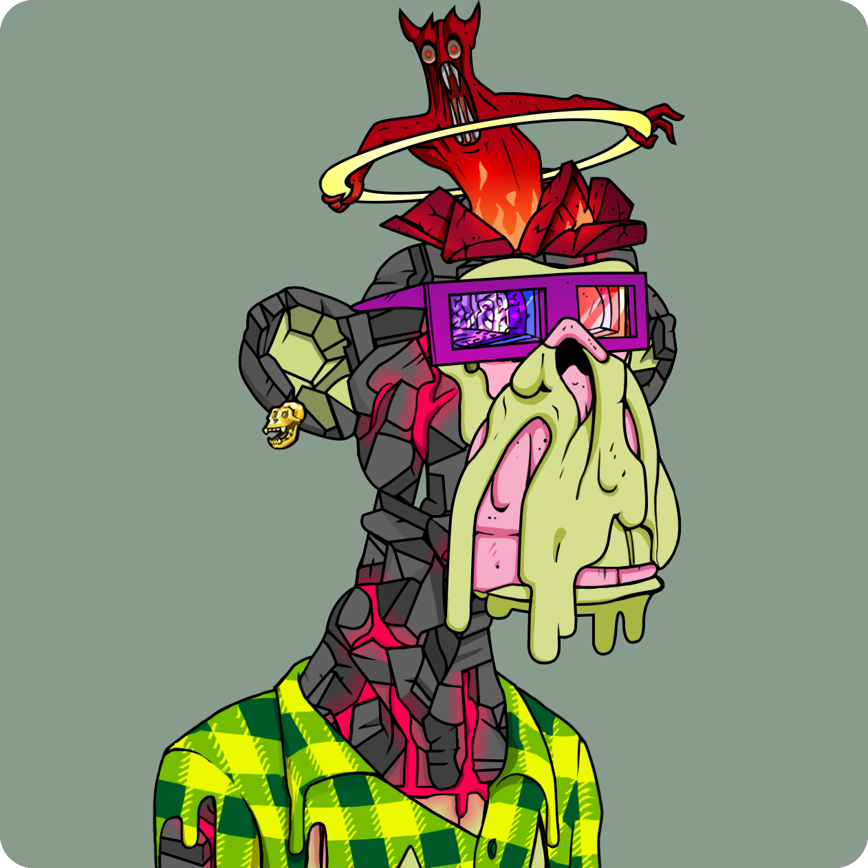 Yuga Labs - Mutant Ape Yacht Club - NFT # 4010