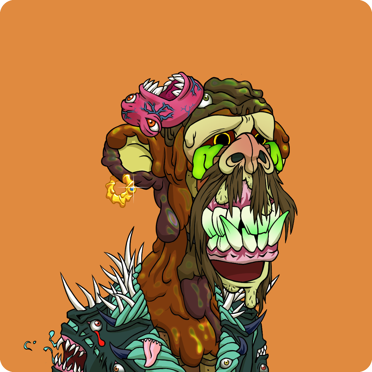 Yuga Labs - Mutant Ape Yacht Club - NFT # 2627